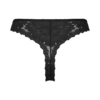 tanga noir dentelle lingerie sexy femme écoresponsable recyclée engagée