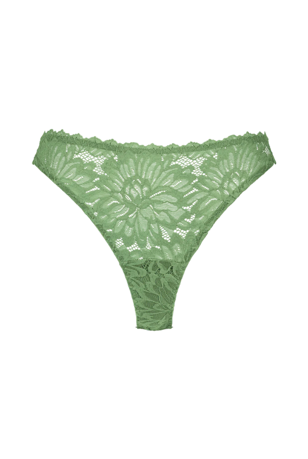 tanga noir dentelle lingerie sexy femme écoresponsable recyclée engagée