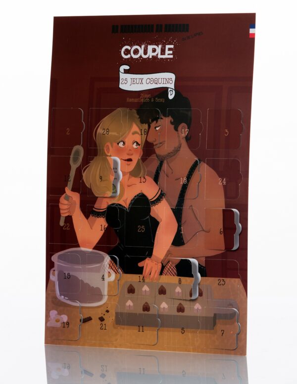 calendrier avent noel saint valentin sexy couple anniversaire defis coquins erotique kamasutra cadeau france ecoresponsable