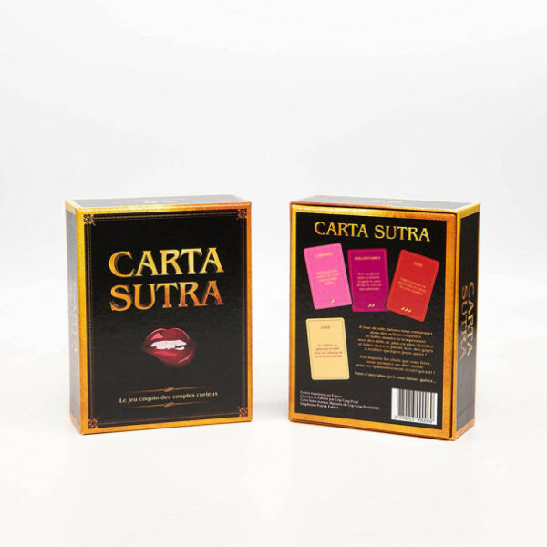 carta sutra jeu de carte coquin couples curieux