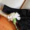 tanga lingerie sexy femme ecoresponsable upcyclee