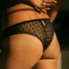 tanga lingerie sexy femme ecoresponsable upcyclee